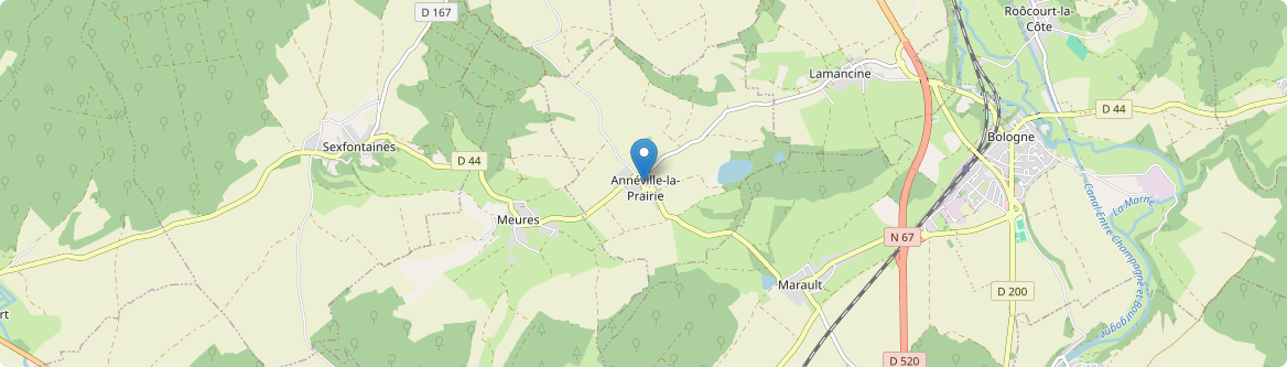 Annéville-la-Prairie - Carte