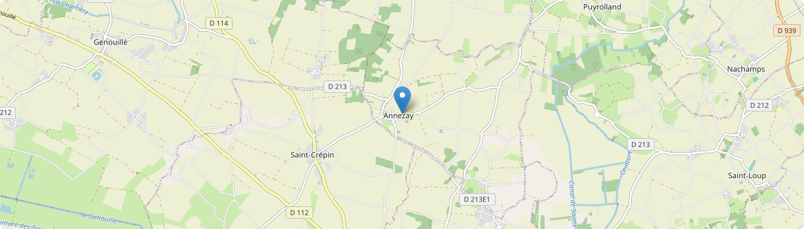 Annezay - Carte