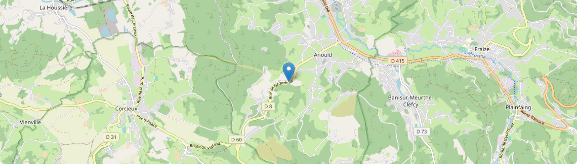 Anould - Carte