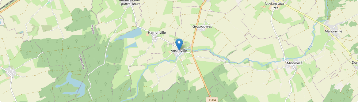 Ansauville - Carte