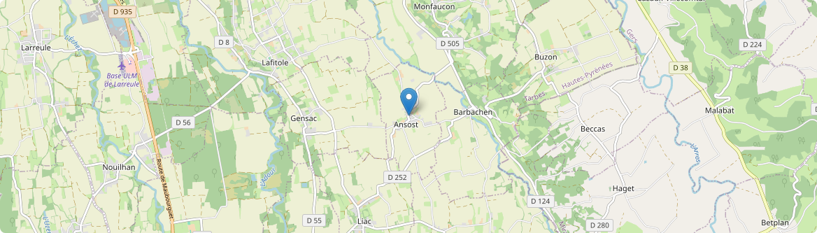 Ansost - Carte