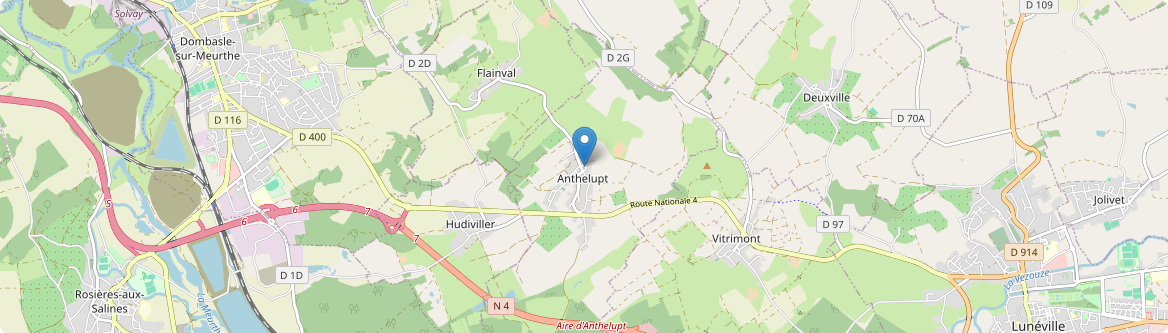 Anthelupt - Carte