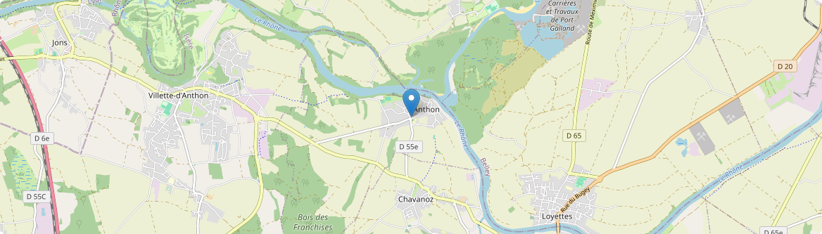 Anthon - Carte