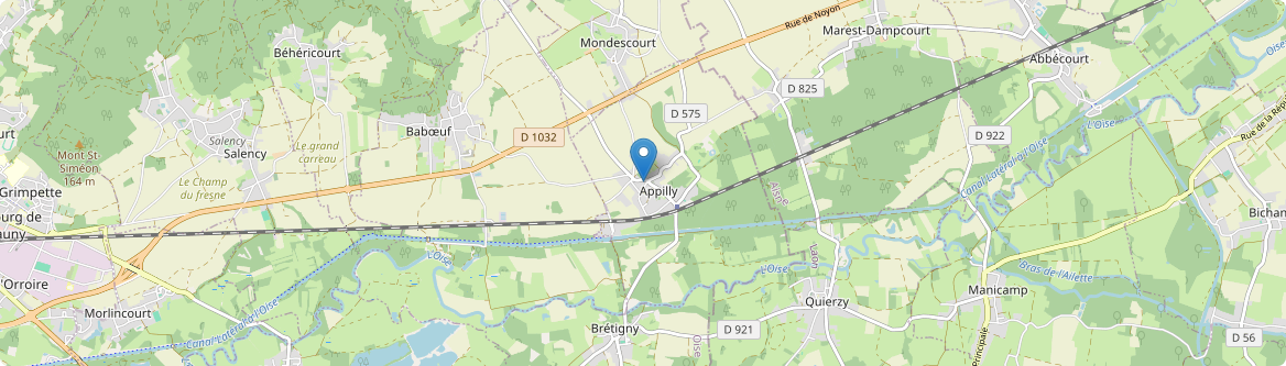 Appilly - Carte