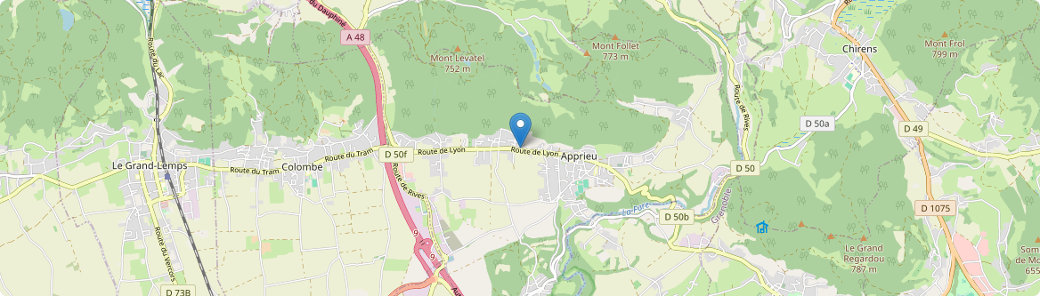 Apprieu - Carte