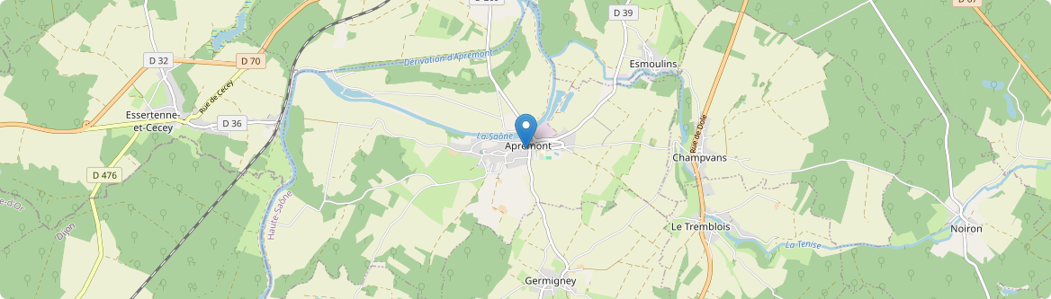 Apremont - Carte