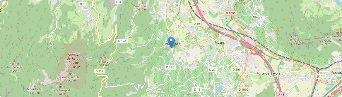 Apremont - Carte