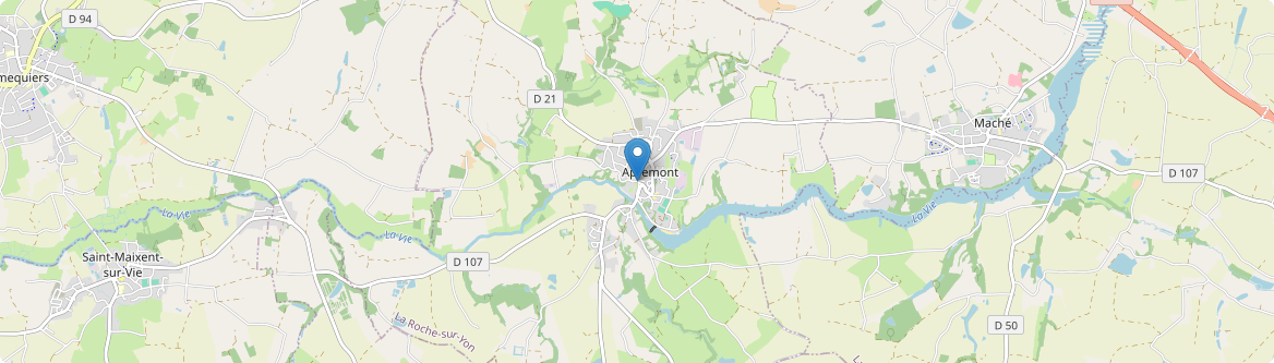 Apremont - Carte