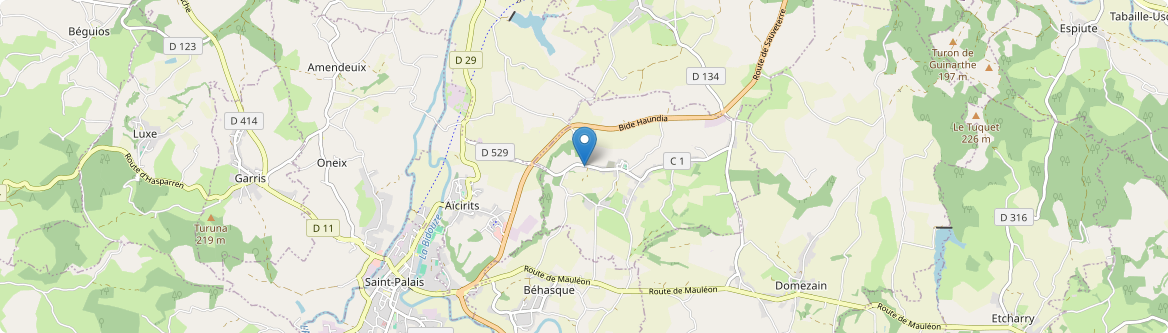 Arbérats-Sillègue - Carte
