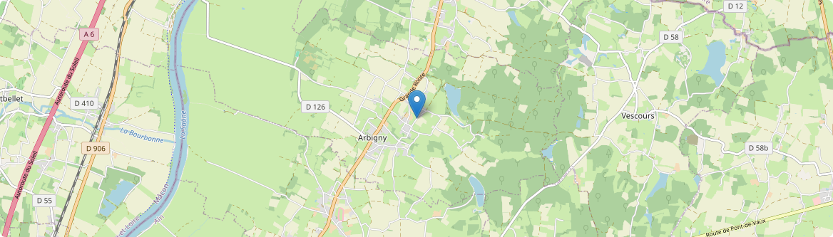 Arbigny - Carte