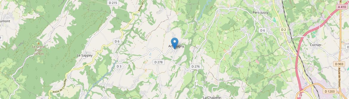 Arbusigny - Carte