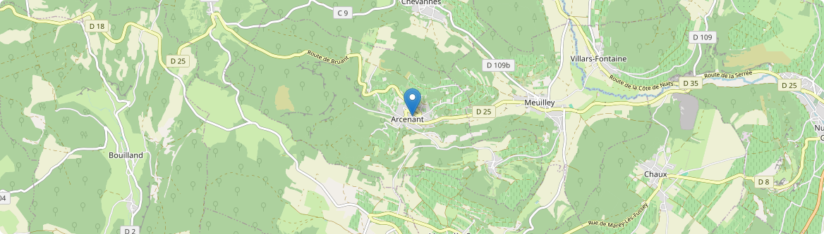 Arcenant - Carte