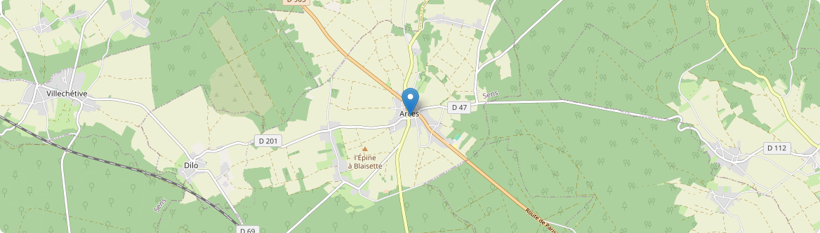 Arces-Dilo - Carte