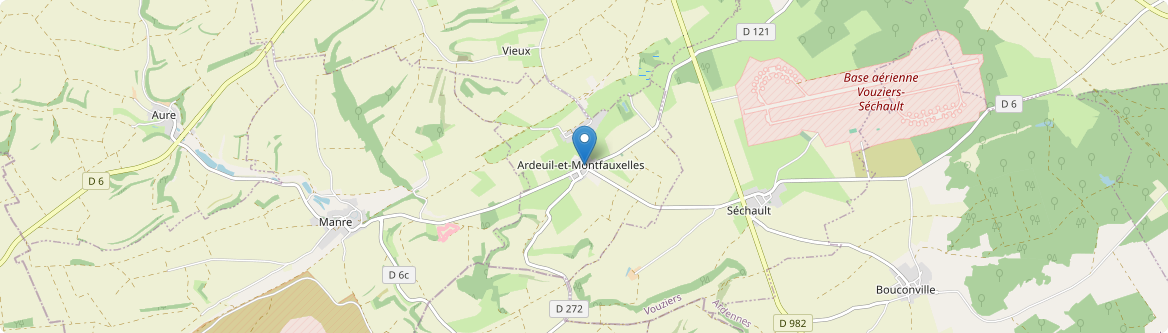 Ardeuil-et-Montfauxelles - Carte