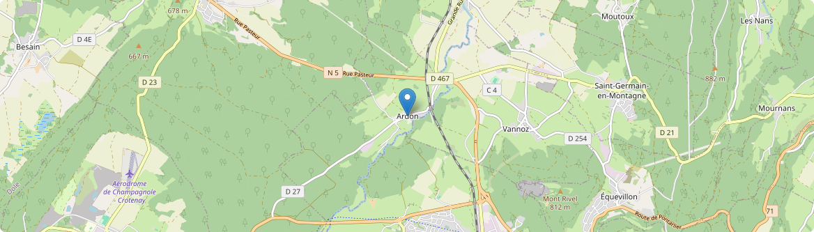 Ardon - Carte