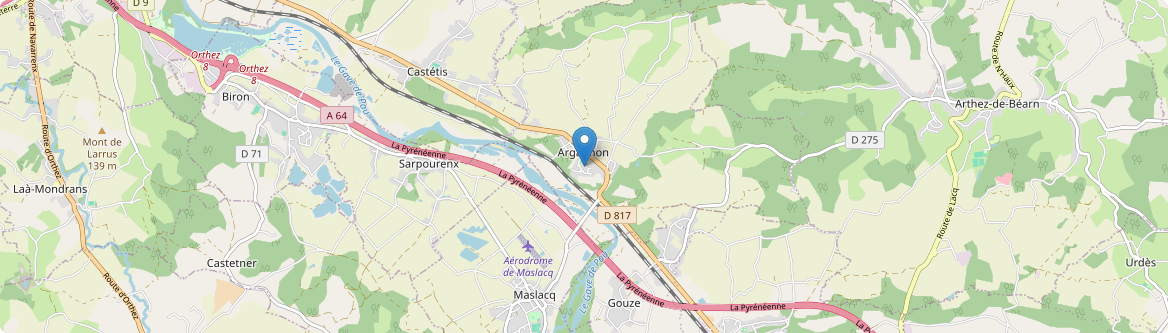 Argagnon - Carte