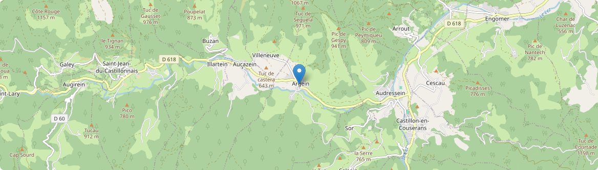 Argein - Carte