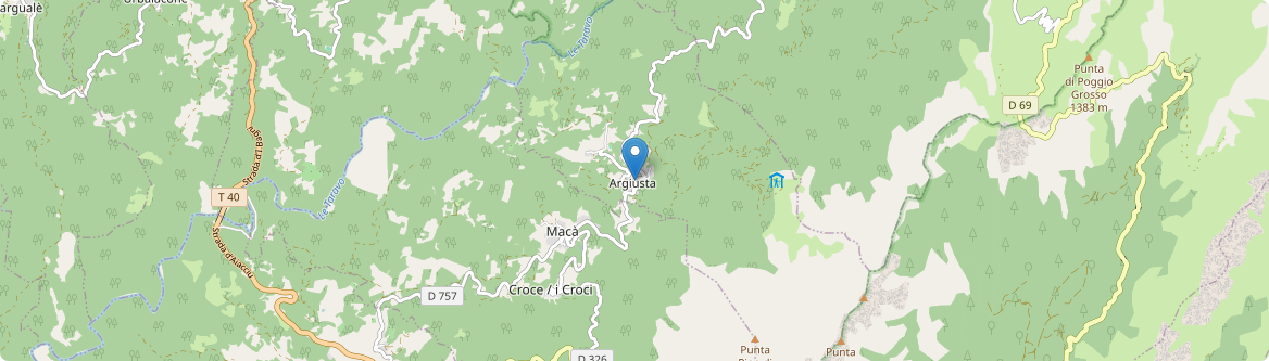 Argiusta-Moriccio - Carte