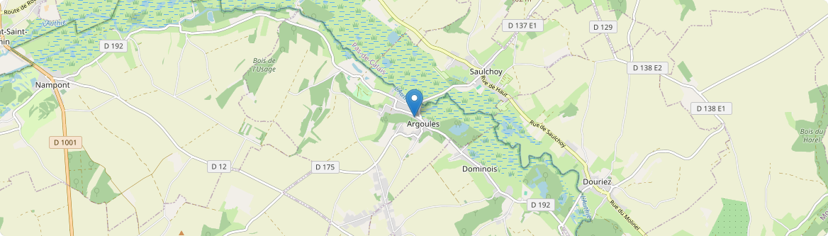 Argoules - Carte