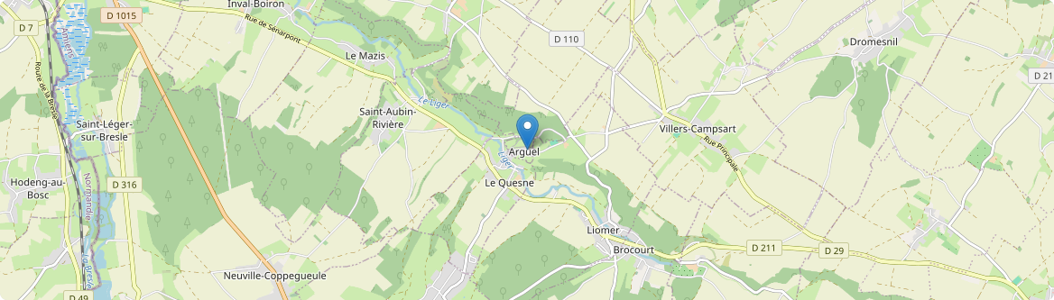 Arguel - Carte