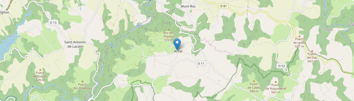 Arifat - Carte