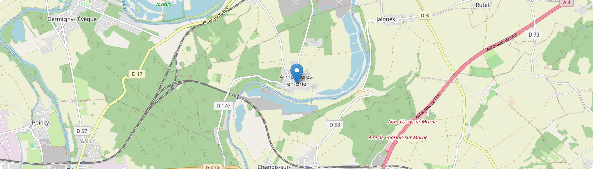 Armentières-en-Brie - Carte