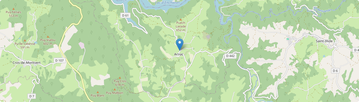 Arnac - Carte
