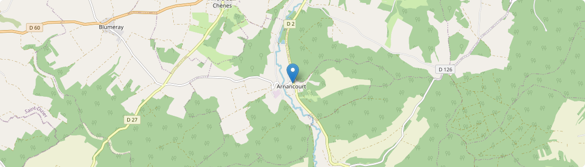 Arnancourt - Carte