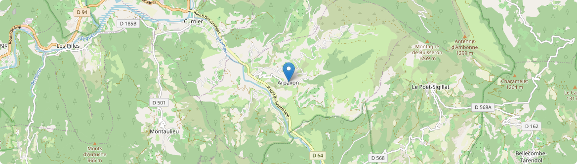 Arpavon - Carte