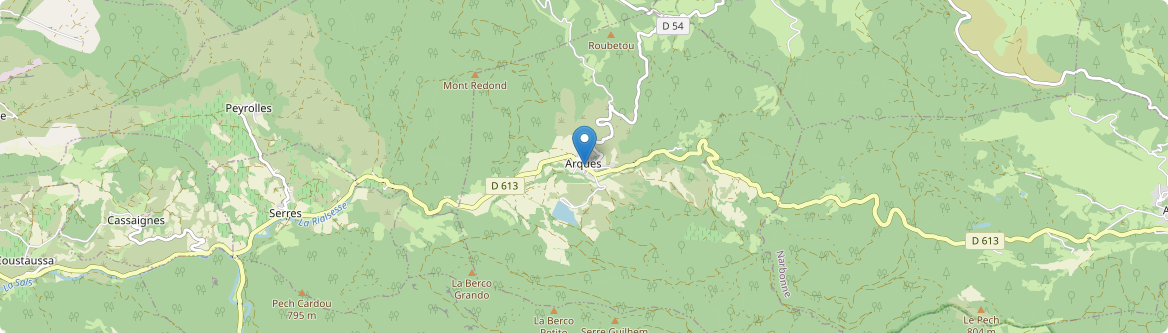 Arques - Carte