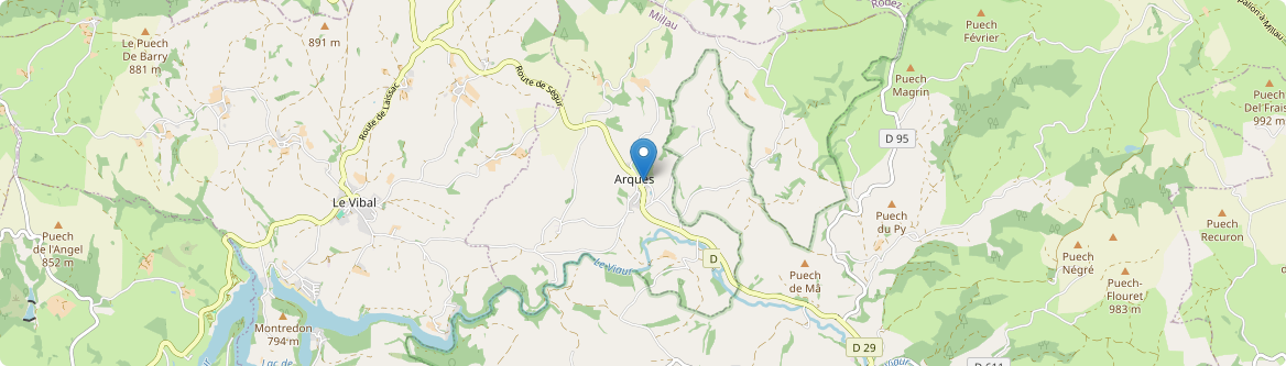 Arques - Carte
