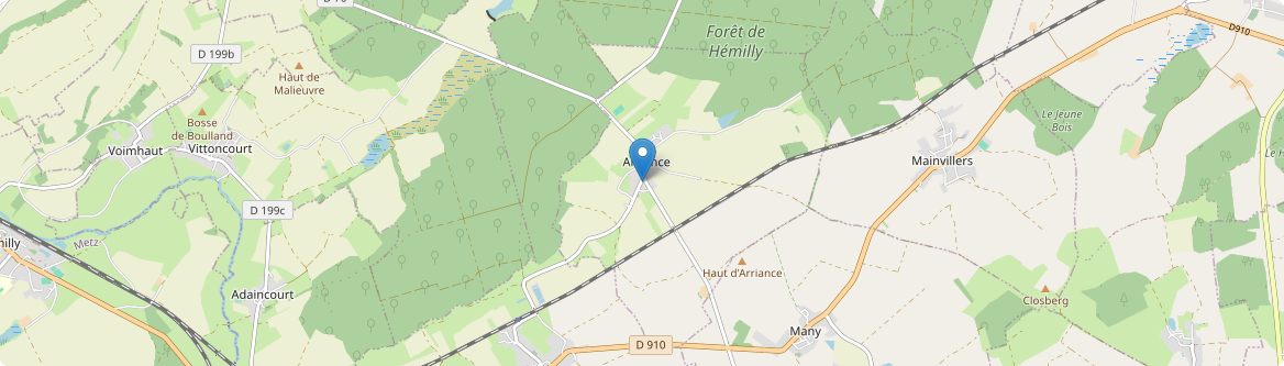 Arriance - Carte