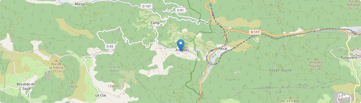Artigues - Carte