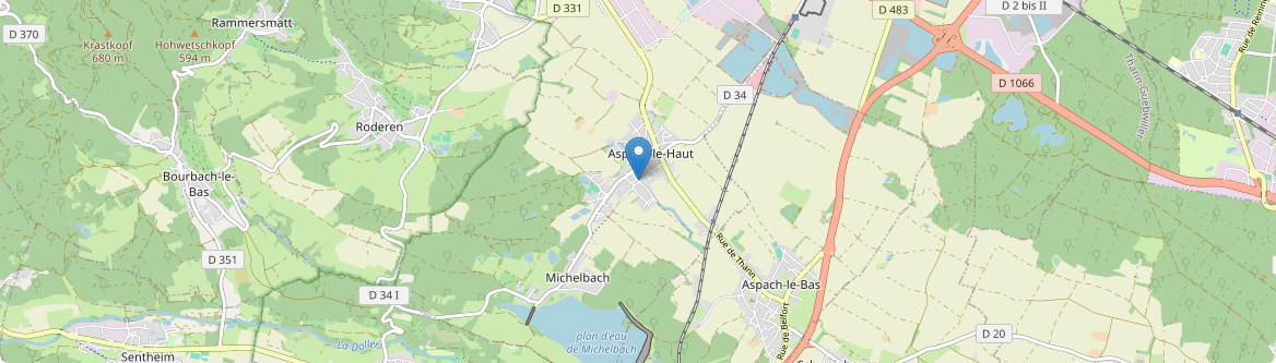 Aspach-Michelbach - Carte