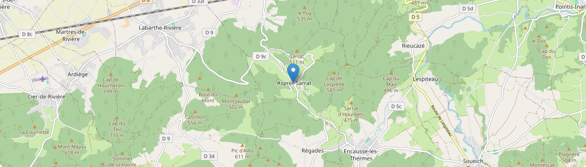 Aspret-Sarrat - Carte