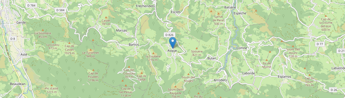 Asque - Carte