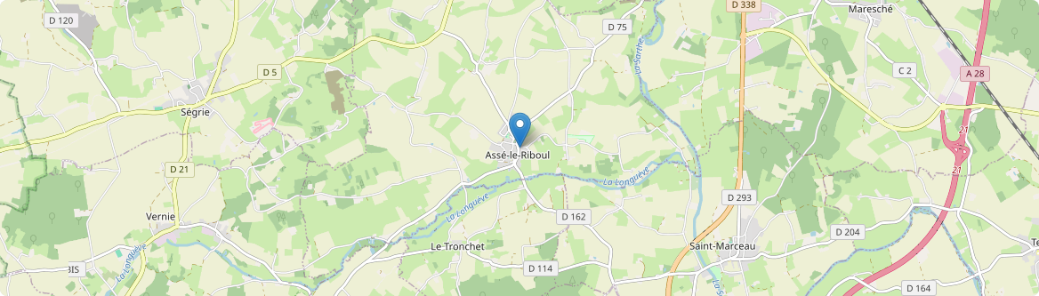 Assé-le-Riboul - Carte