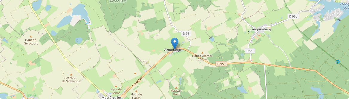 Assenoncourt - Carte