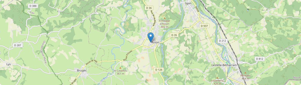 Asson - Carte