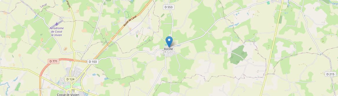 Astillé - Carte