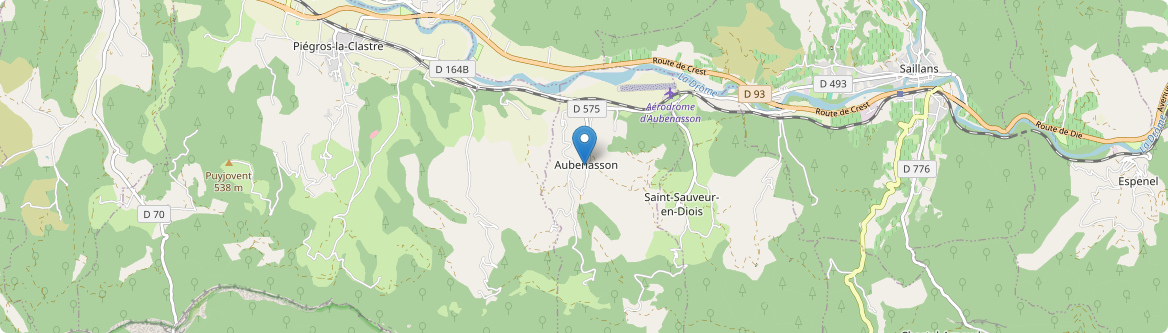 Aubenasson - Carte