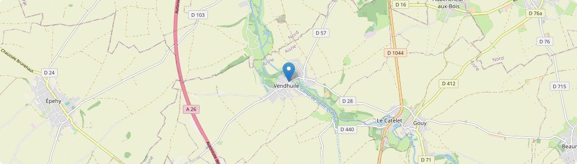 Aubencheul-aux-Bois - Carte