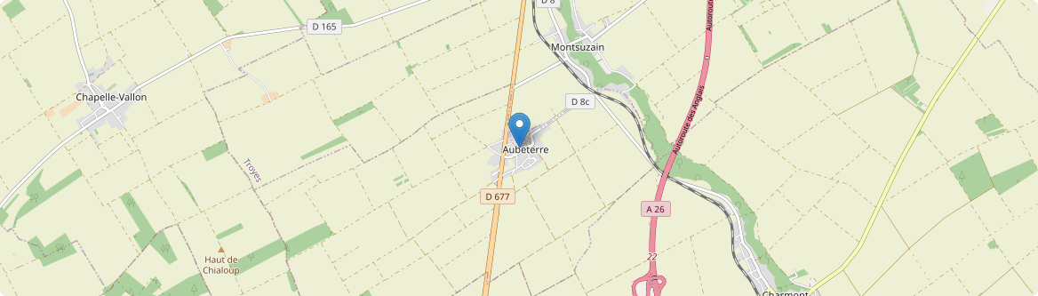 Aubeterre - Carte