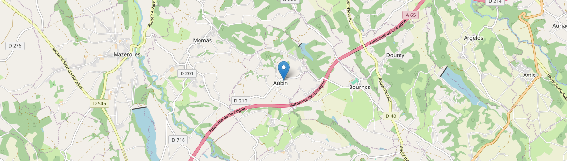 Aubin - Carte