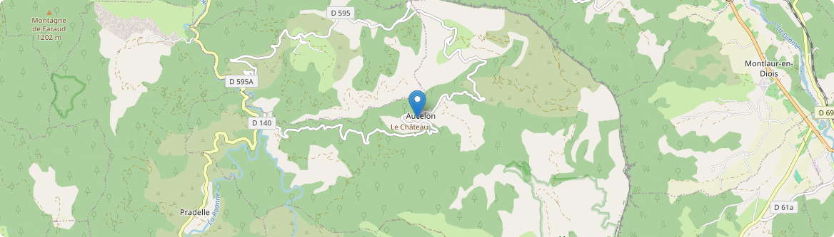 Aucelon - Carte