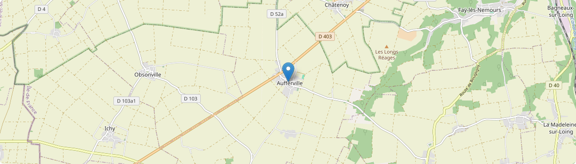 Aufferville - Carte