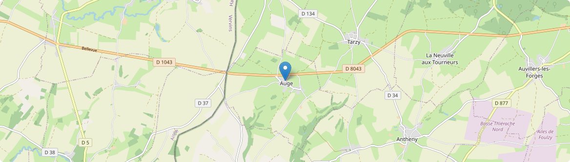 Auge - Carte