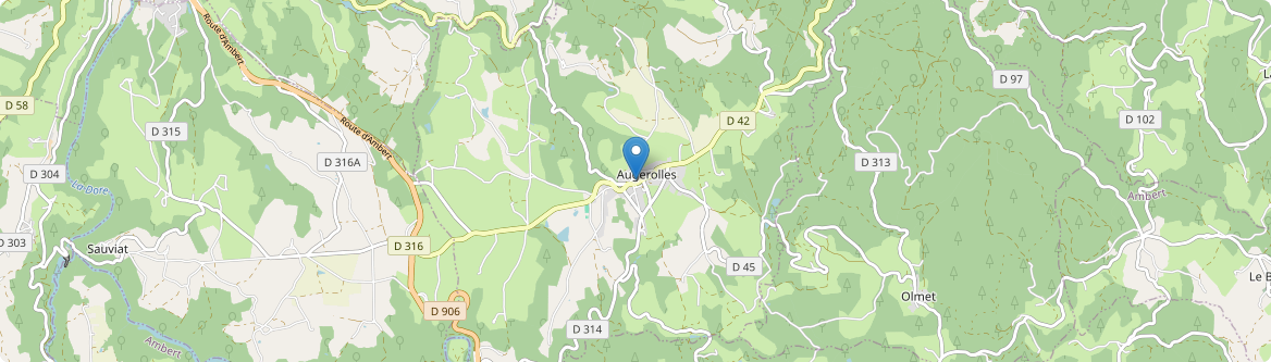 Augerolles - Carte
