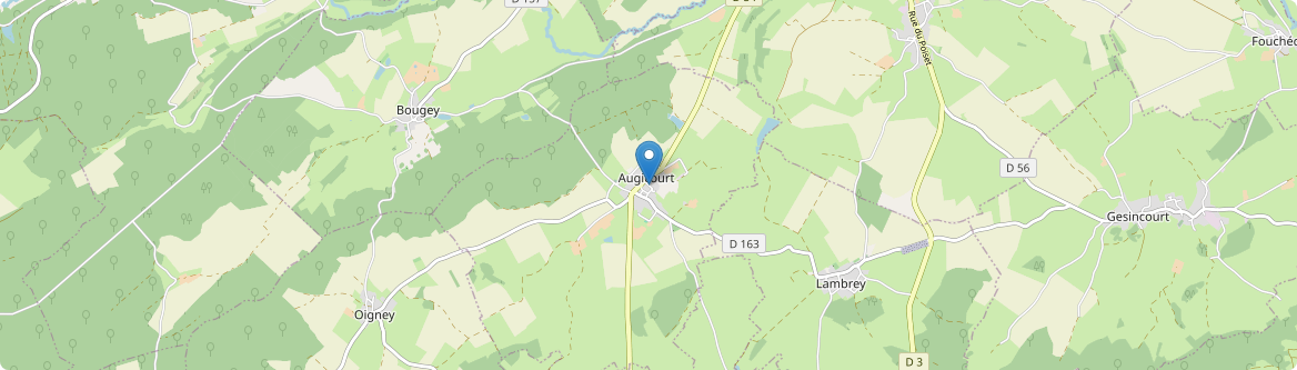 Augicourt - Carte