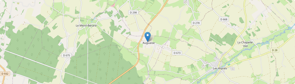 Auguaise - Carte